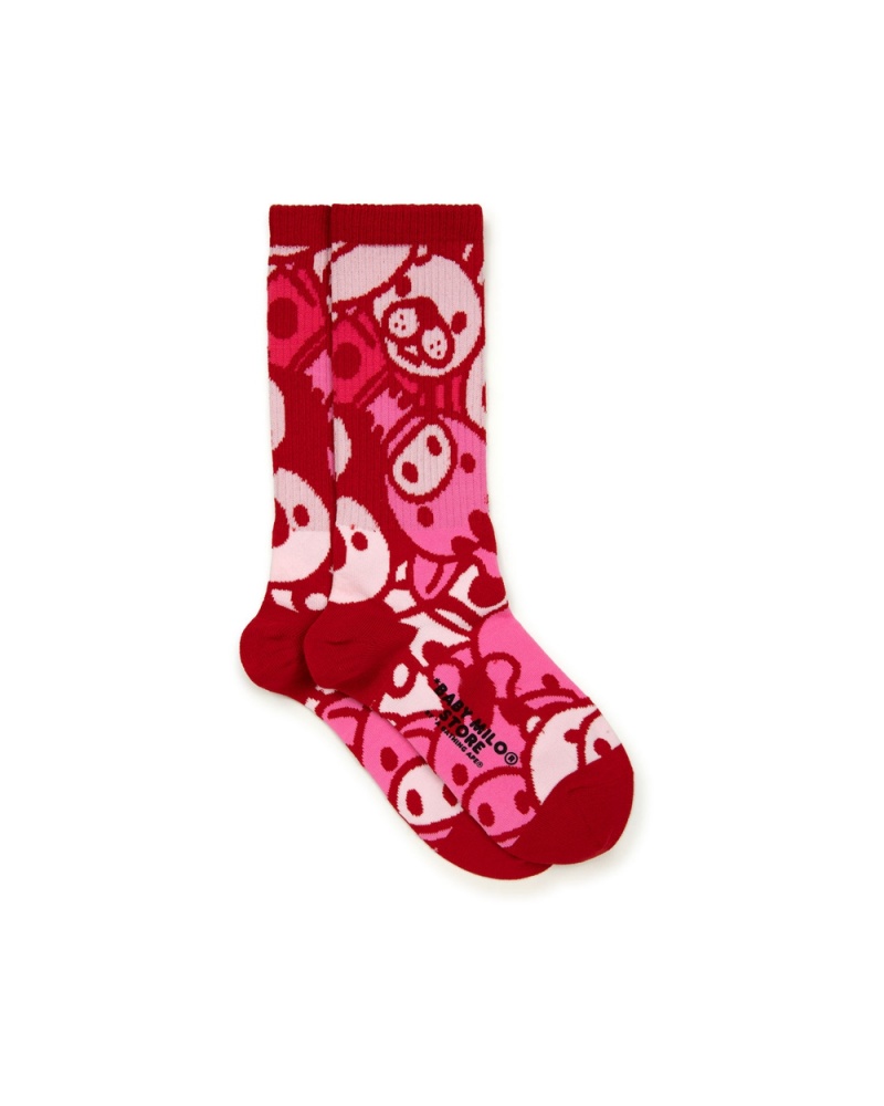 Chaussettes Bape Baby Milo Rose Femme | QTV-33247920